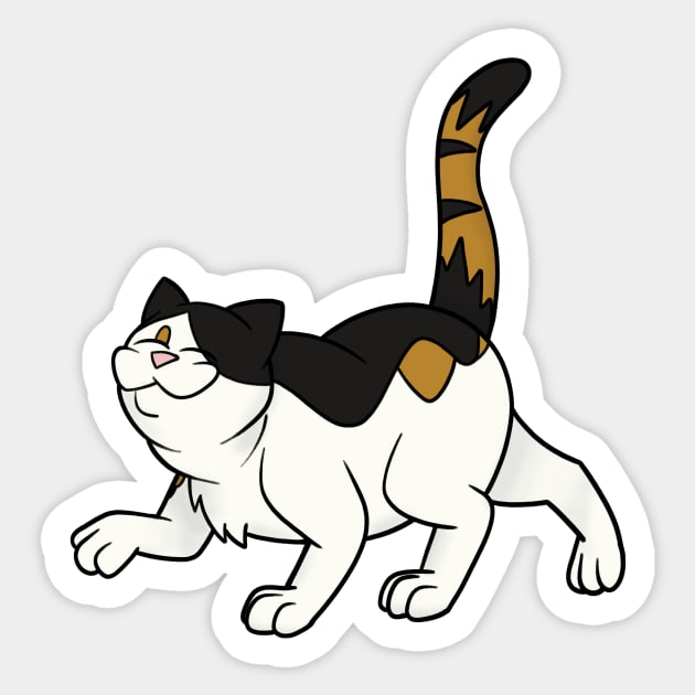 Happy Gordito Sticker by Gorditothebodegacat